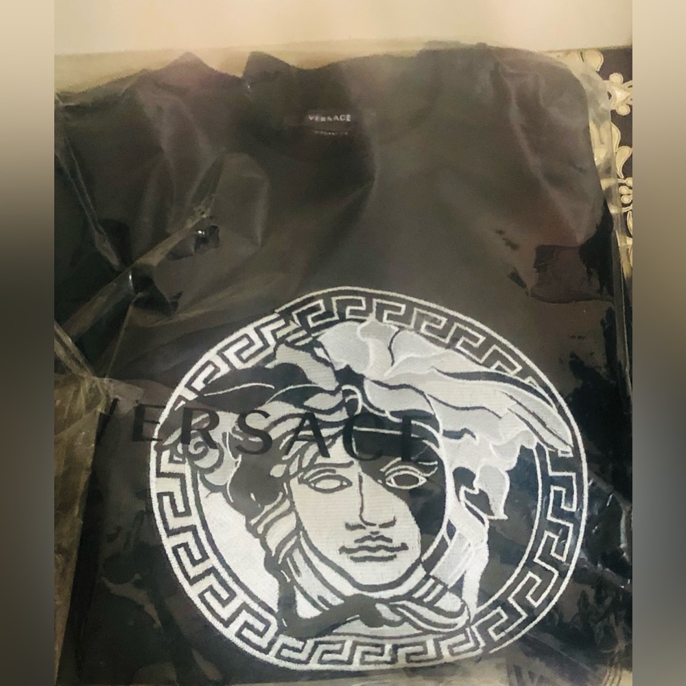 Versace embroidered Medusa Logo Cotton Jersey Sweatshirt 💎 - Picture 7 of 11